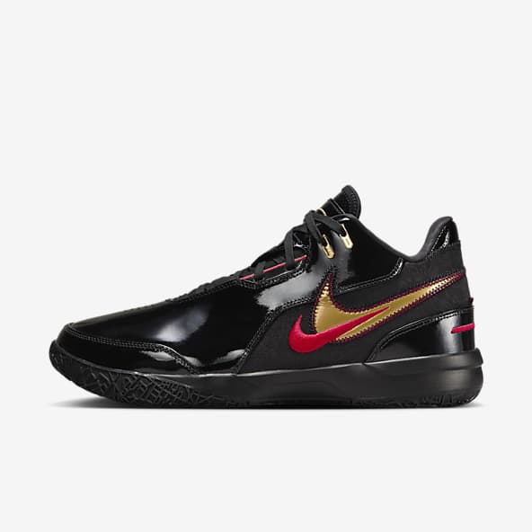 Negro LeBron James Calzado. Nike US